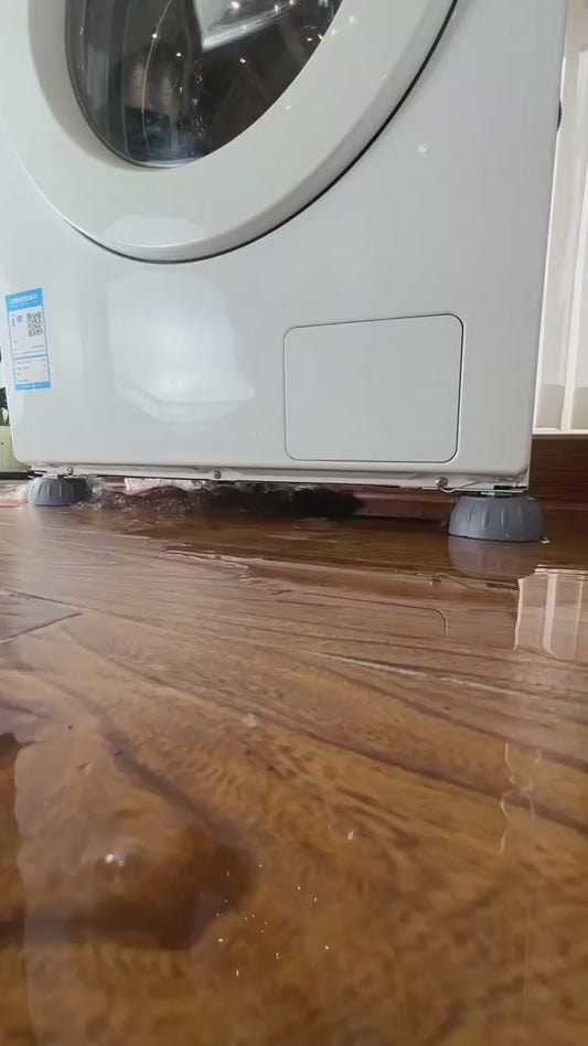 Anti-vibration Pads For Washing Machine - 4 Pcs Shock Proof Feet For Washer ? Dryer, Great For Home, Laundry Room, Kitchen, Washer, Dryer, Table, Chair, Sofa, Bed (4 Units)